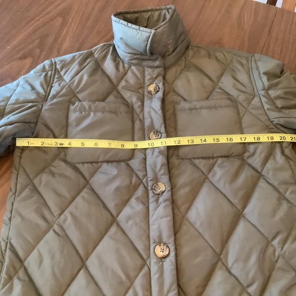 Badgley Mischka Diamond Quilted Button-Front Jacket– Size Small - Picture 8 of 12